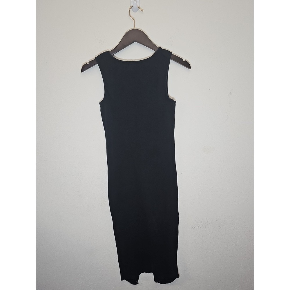 Love Ari Black Sexy Dress Size L Sleeveless Bodycon - Picture 4 of 9